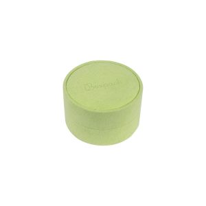 Caja redonda multiusos verde para joyas bisutería y joyería 60øx40 mm PR-1-VE