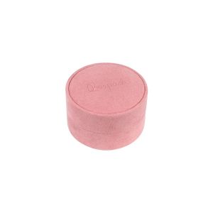 Caja redonda multiusos rosa para joyas bisutería y joyería 60øx40 mm PR-1-RS