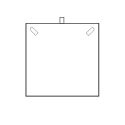 Étui en similicuir noir pour collier de bijoux fantaisie C-7-C