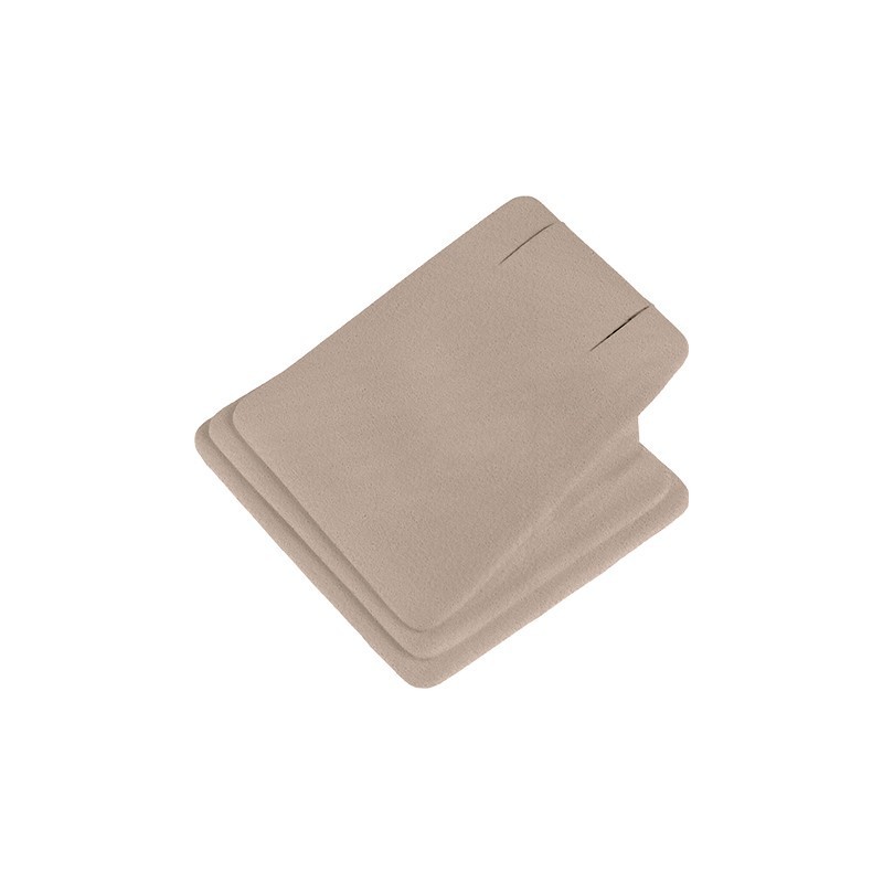 Expositor display personalizado en microfibra para joyeria bisuteria y joyas cd-cg111-mf-362