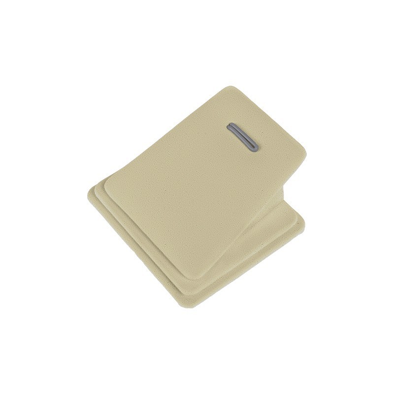 Expositor display personalizado en microfibra para joyeria bisuteria y joyas cd-c112-mf-435