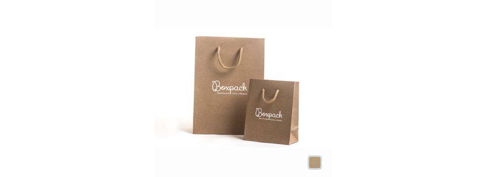 Shopper di carta kraft per gioiellerie | Boxpack