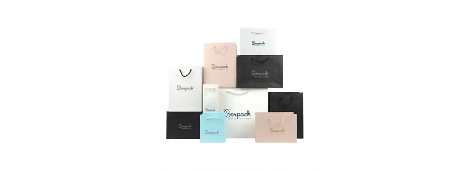 Shopper di carta per gioiellerie all'ingrosso | Boxpack