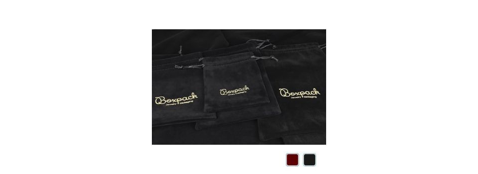 Suede Velvet Pouches Series 300 | Antelina Jewelry Bags