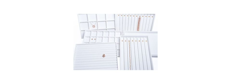 Tabuleiros grandes couro sintético | Organização pro