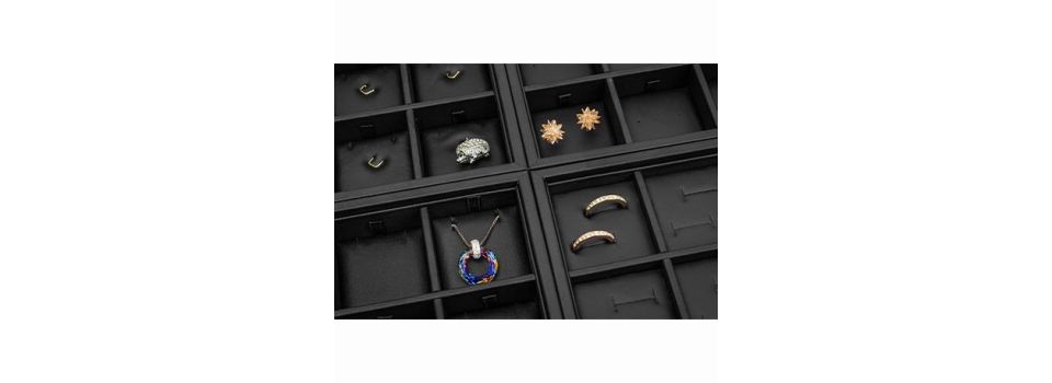 Kleine sieradentrays van kunstleer | Groothandel | Boxpack