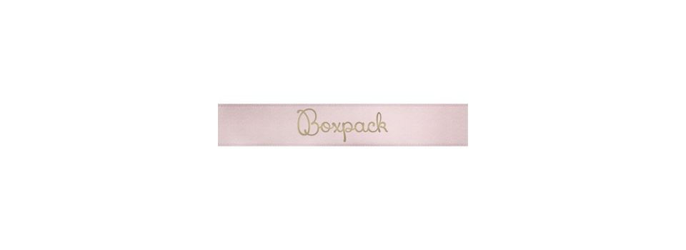 Personalisierte Satinbänder im Großhandel | Boxpack
