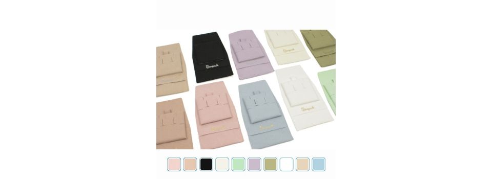 Microfiber Pouches with Pad Series 400 | Jewelry Bags with Foam Pad
