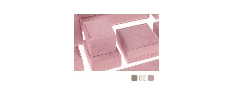Velour luxe sieradendoosjes | Groothandel | Boxpack