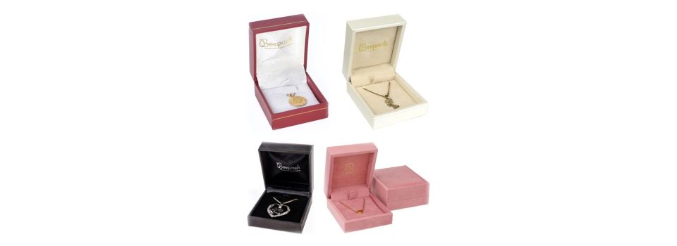 Astucci di lusso per ciondoli all'ingrosso | Boxpack