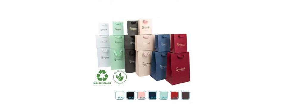 Sacos de papel Eco para joias por grosso | Boxpack